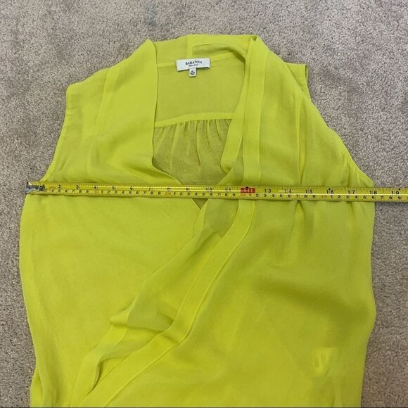 ARITZIA Babaton Harper silk blouse Sz XS 🔥 - Picture 10 of 11